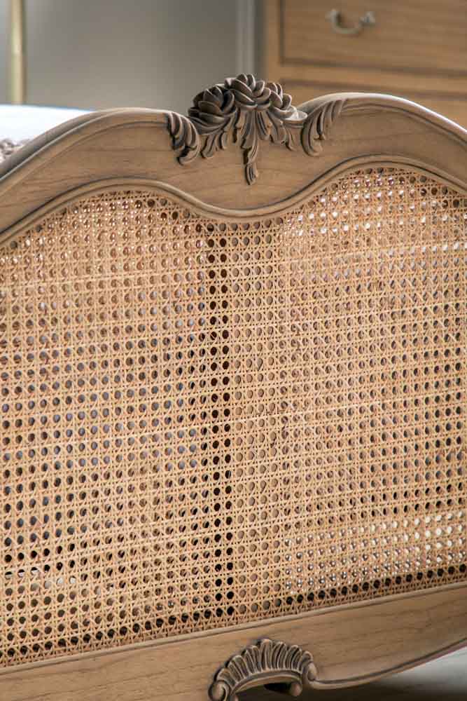 Antique-Style Wooden Bedframe - Available in Two Sizes - Image 3