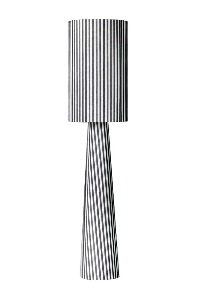 Black & White Stripe Floor Lamp - Image 14