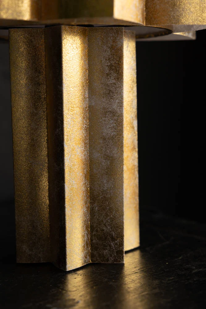 Gold Leafed Effect Star Table Lamp - Image 13