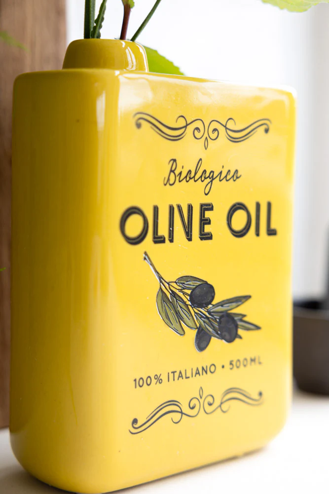 Italiana Yellow Olive Oil Vase - Image 2