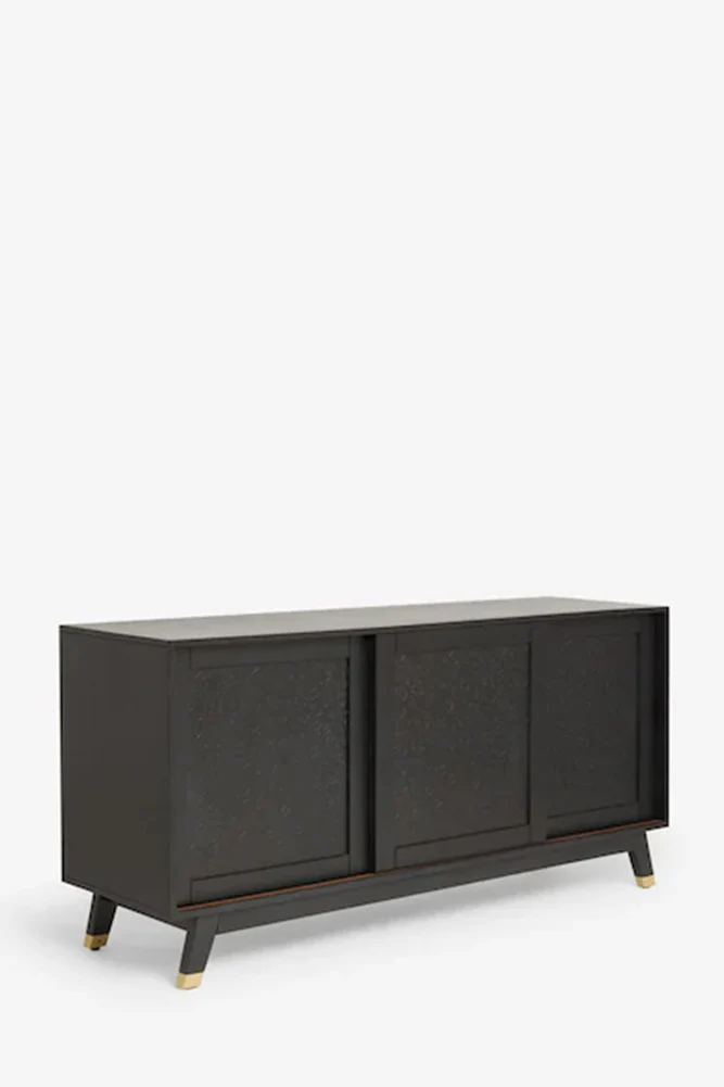 Large Black Leopard Print Sideboard - Image 5