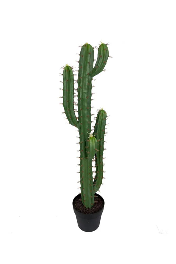 Large Faux Cactus Plant - Image 7