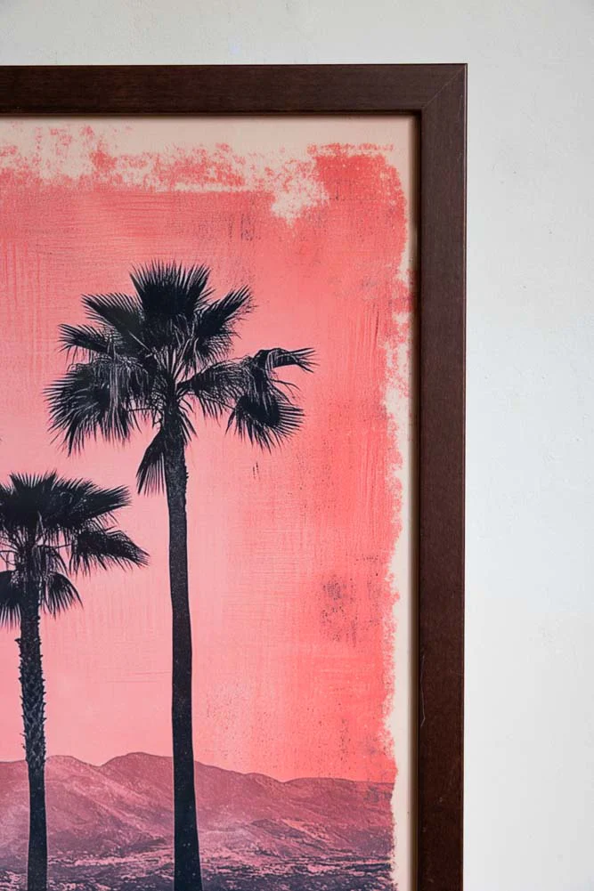Pink Sunset A2 Art Print - Available in 4 Options - Image 2