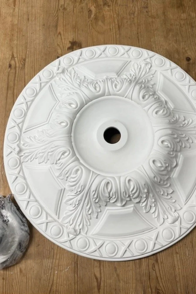 Ready-To-Paint Plaster Ceiling Rose Large - SAMPLE - Image 2