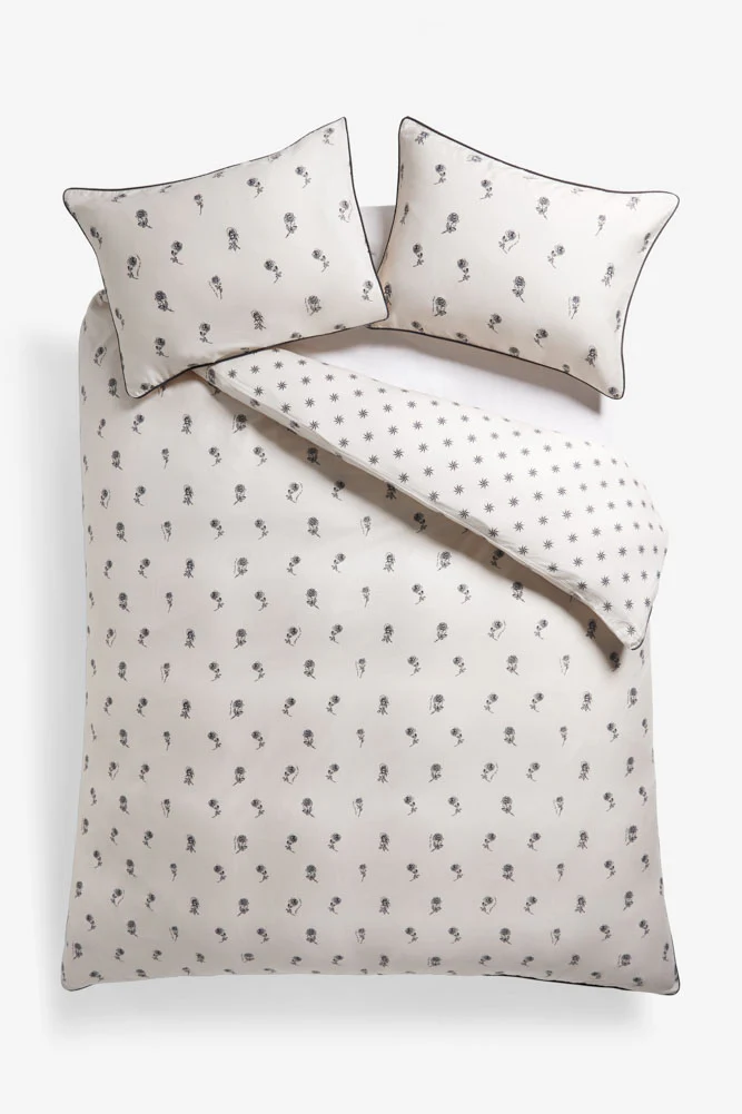 Rock & Rose Duvet Cover & Pillow Case Set - Available in 4 Sizes - Image 7