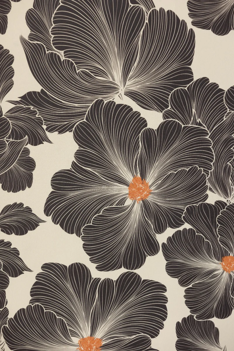 Rockett St George Bohemian Bloom Graphite Wallpaper - Image 10