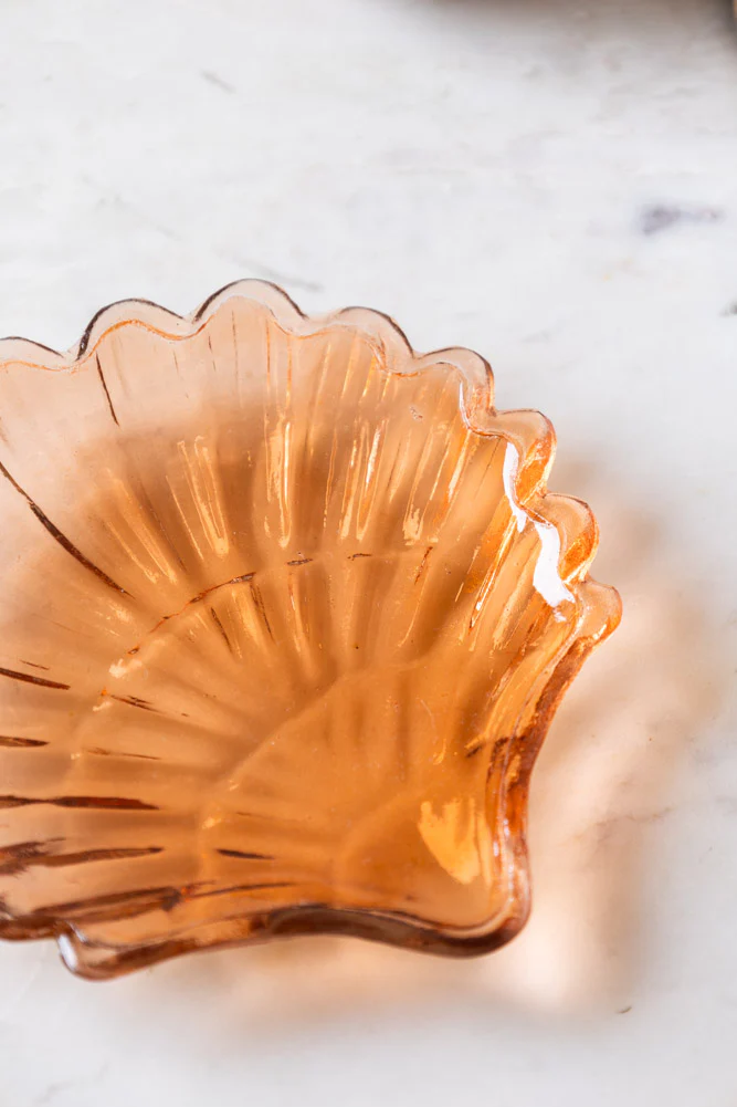Small Shell Trinket Tray in Amber - Image 3