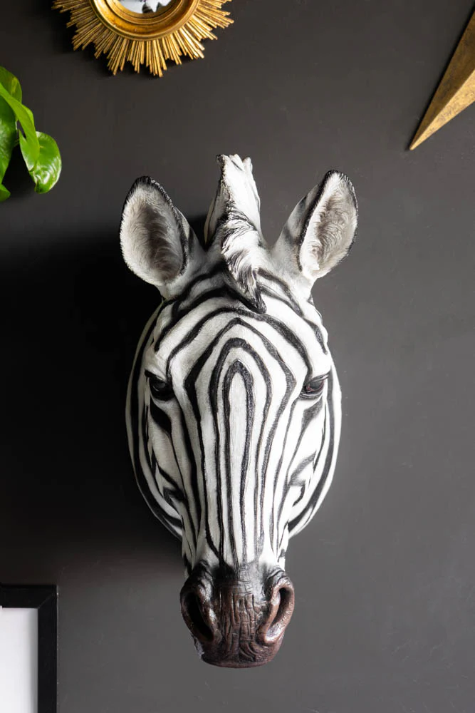 Zebra Head Wall Art - Image 2